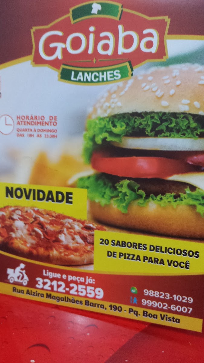 Menu Goiaba Lanches E Pizzas - Varginha-10